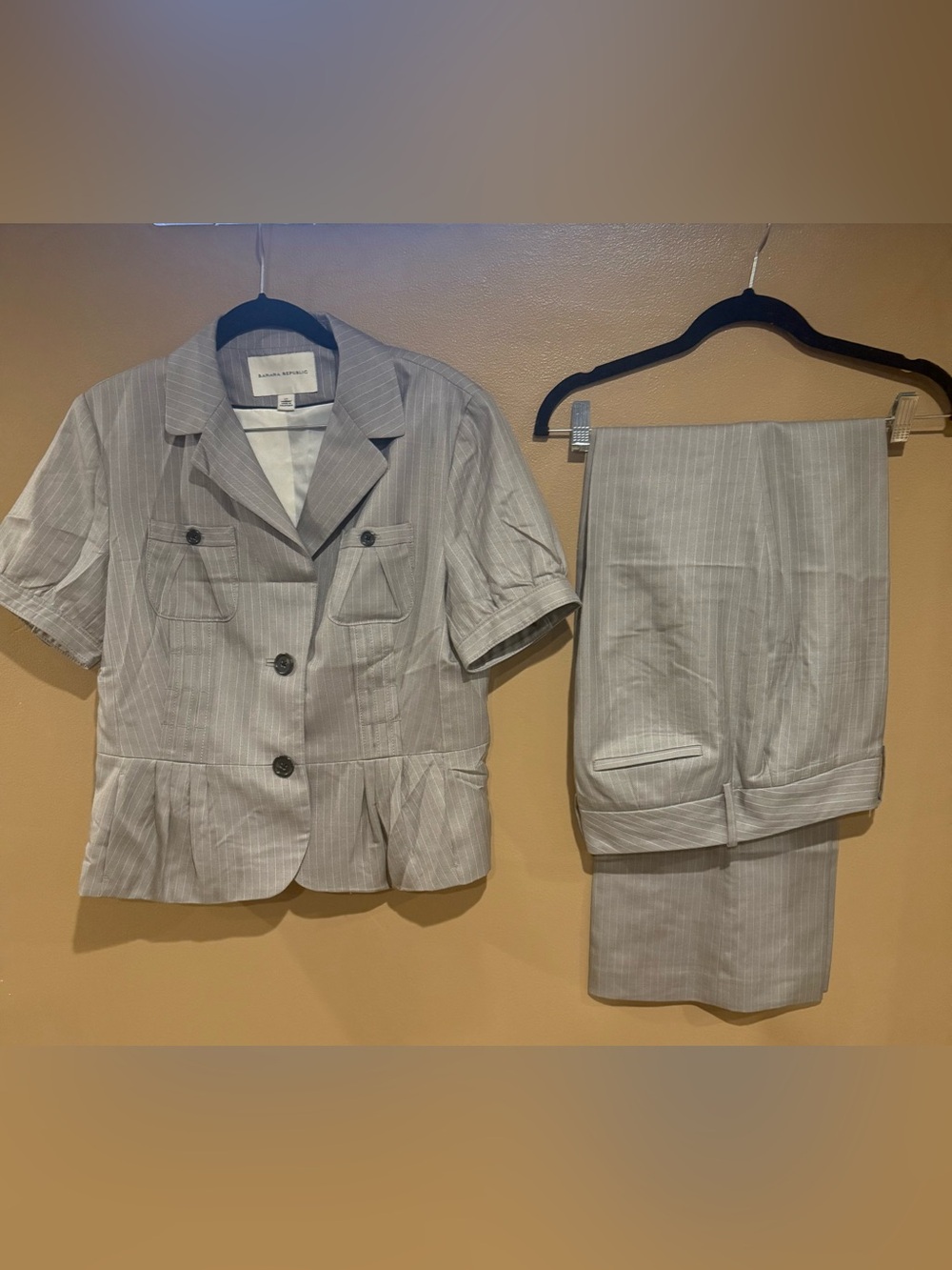 Banana Republic Pinstripe Suit